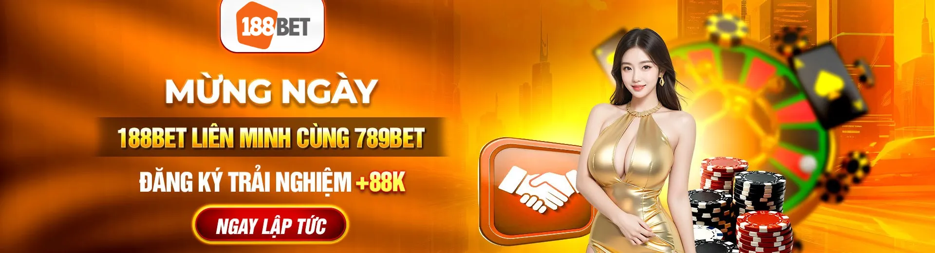 mừng ngày 188bet liên minh cùng 789BET